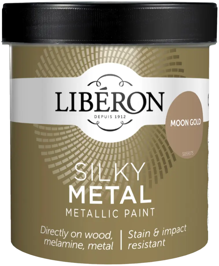 Liberon Silky Metalliefektimaali 500ml Moon Gold gloss