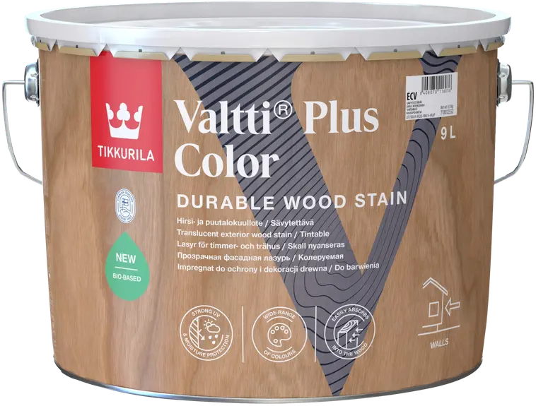 Tikkurila Valtti Plus Color ECV 9l | Prisma verkkokauppa