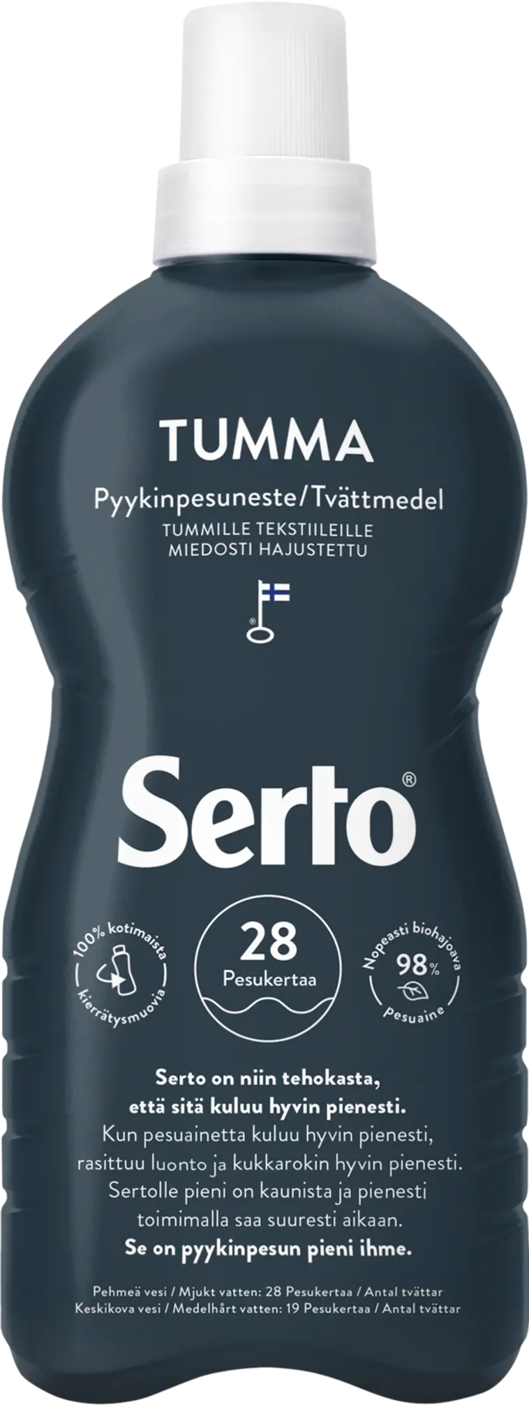 Serto Tumma Pyykinpesuneste 750 ml