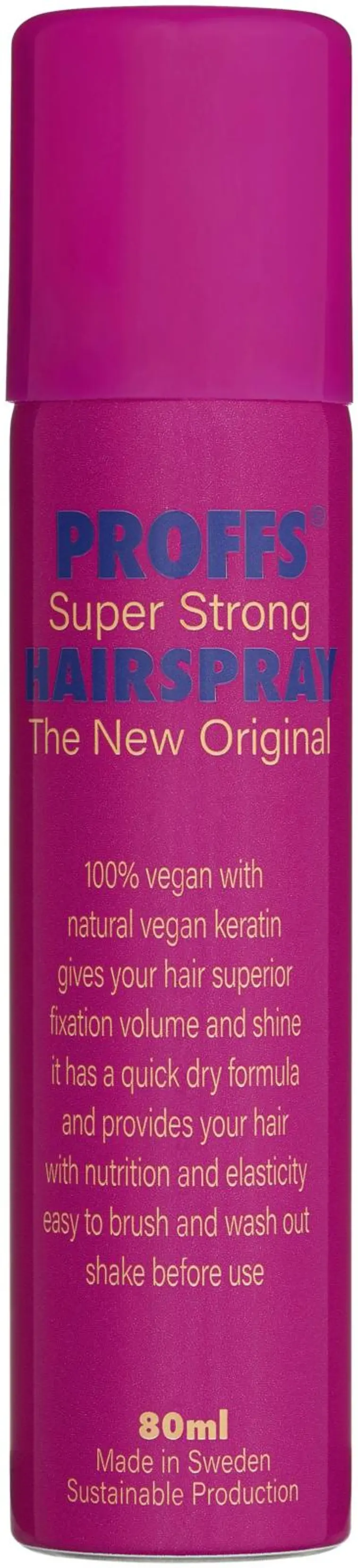 PROFFS Super Strong hiuskiinne 80 ml