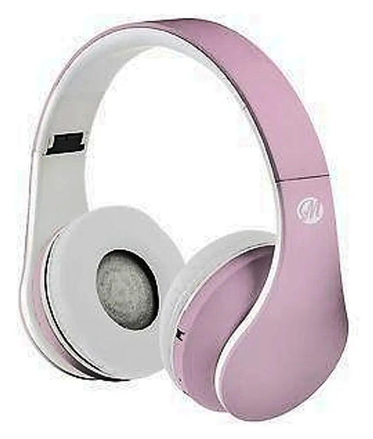 Macs MD5 Bluetooth-kuulokkeet FM-radiolla vaaleanpunainen
