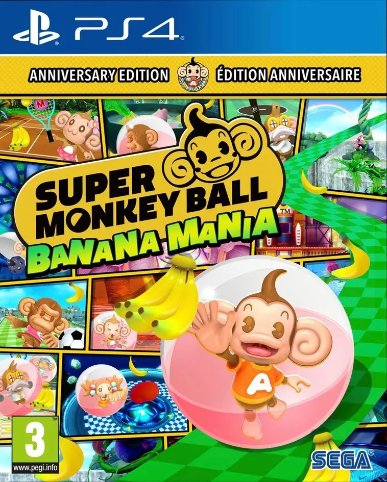 PlayStation 4 Super Monkey Ball Banana Mania