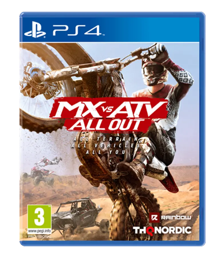 PlayStation 4 peli MX vs ATV All Out