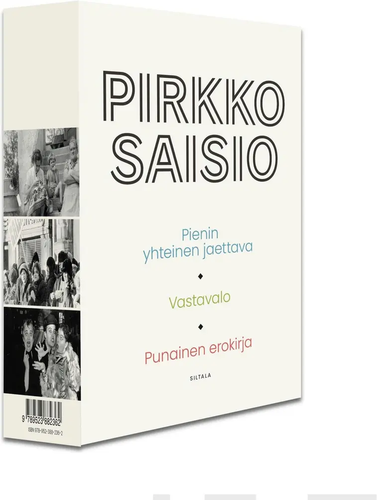 Saisio, Pirkko Saisio: romaanitrilogia (boksi)