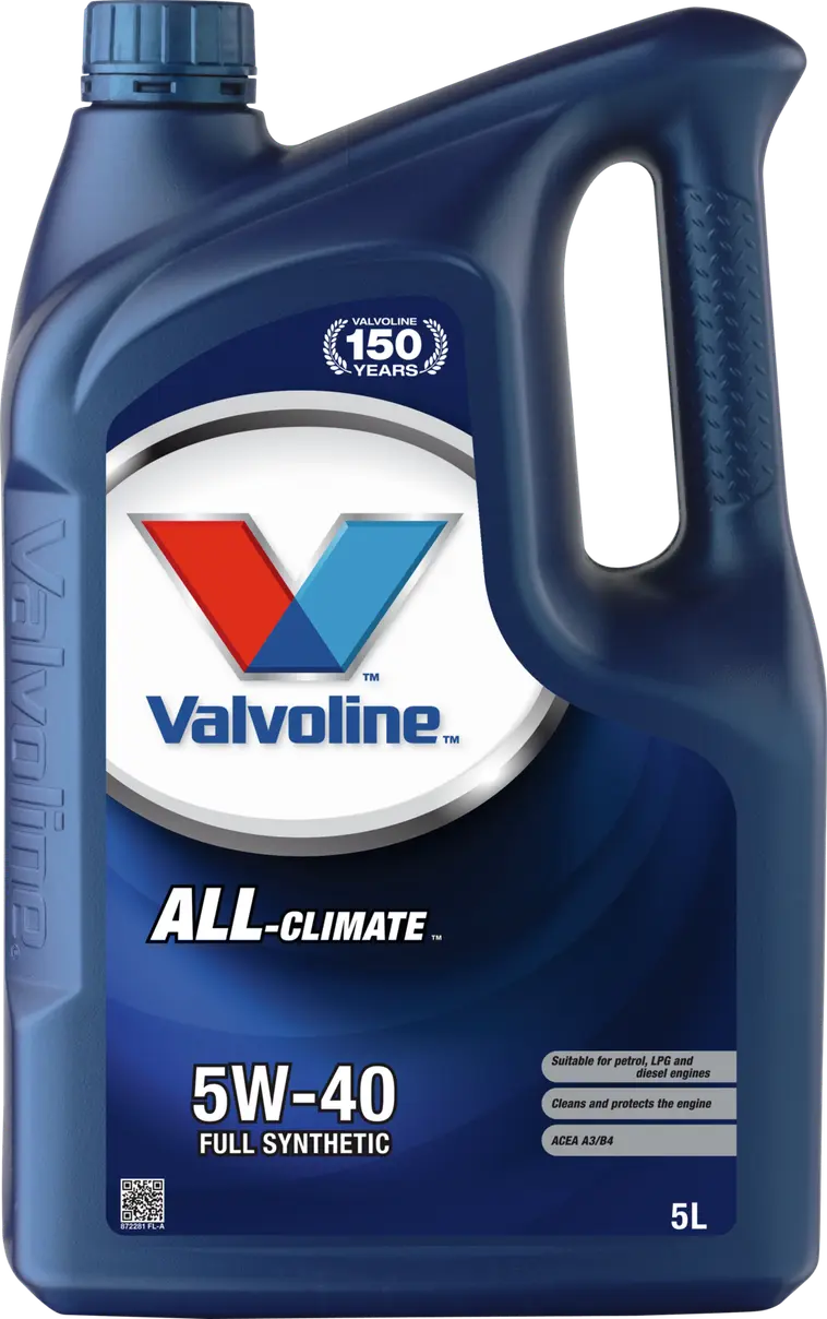 Valvoline All Climate 5W-40 moottoriöljy 5l