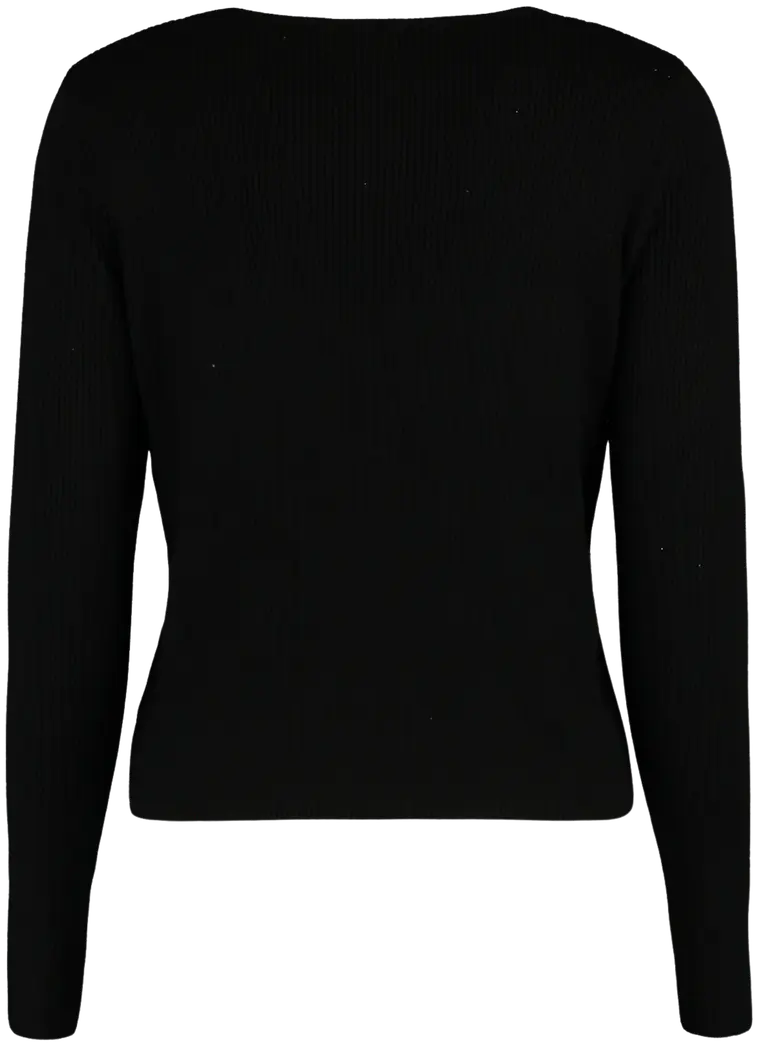 Zabaione naisten neule Magdalena Ykk-351-0053 - BLACK - 3