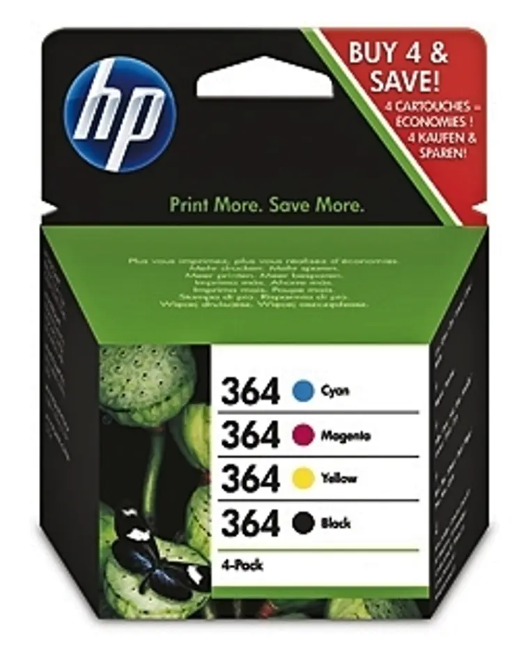 HP 364 4-väripakkaus