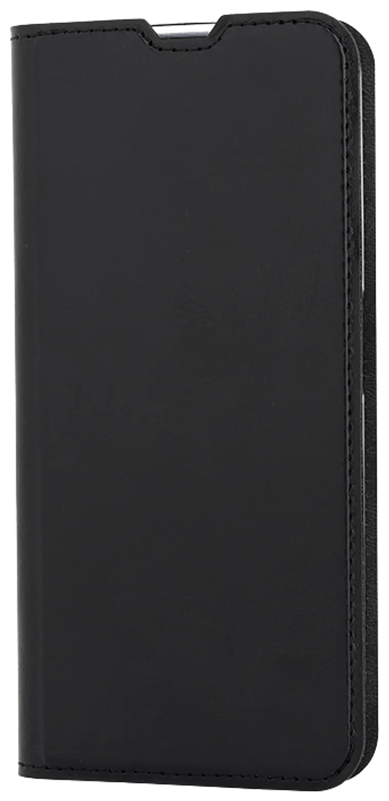 Wave Book Case, Oppo A76, Musta