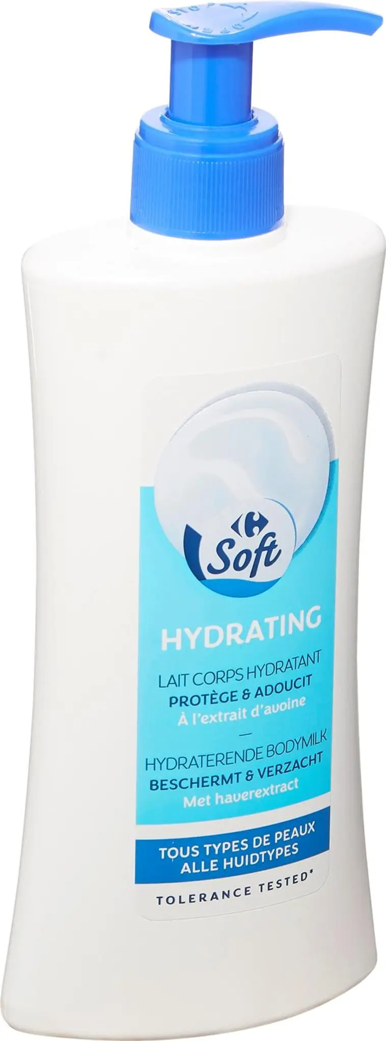 Carrefour Soft Hydrating Extra Gentle Face And Body Lotion vartalovoide 250 ml