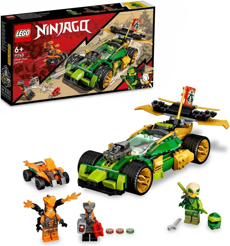 LEGO® Ninjago Evoluutio: Lloydin kilpa-auto 71763