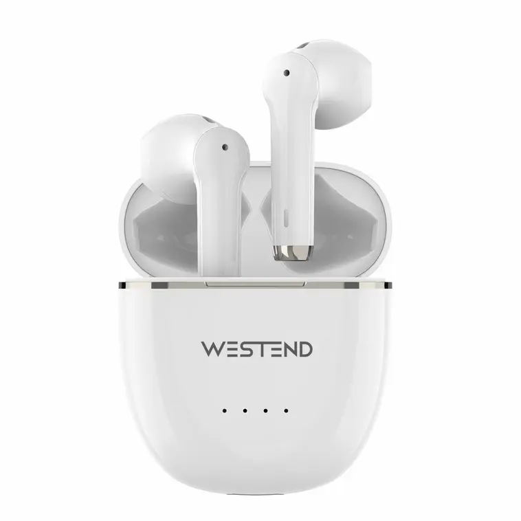Bluetooth nappikuulokkeet Westend G100 TWS valkoinen