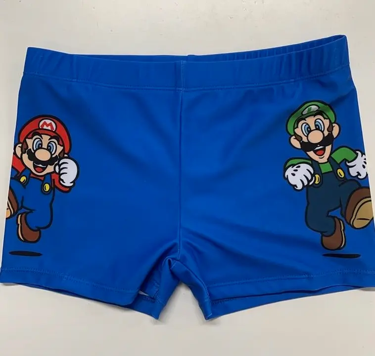 Super Mario lasten siniset uimahousut