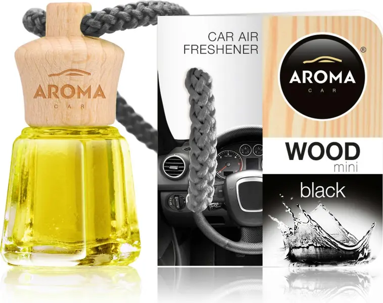 Aroma Ilmanraikastin Wood Black | Prisma verkkokauppa