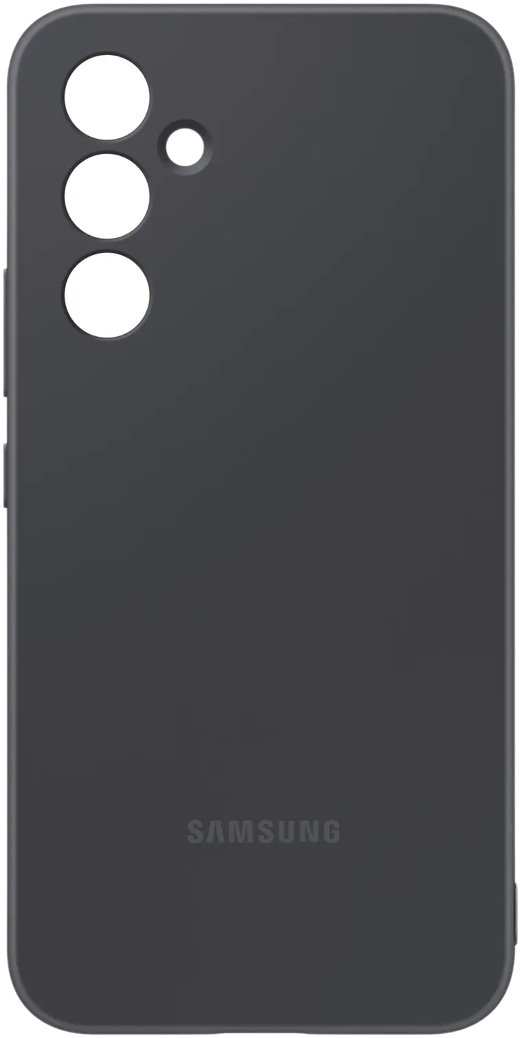 Samsung A54 silikonikuori, musta