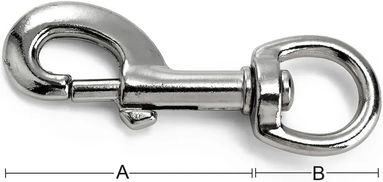 Habo karabiinihaka 5025 niklattu