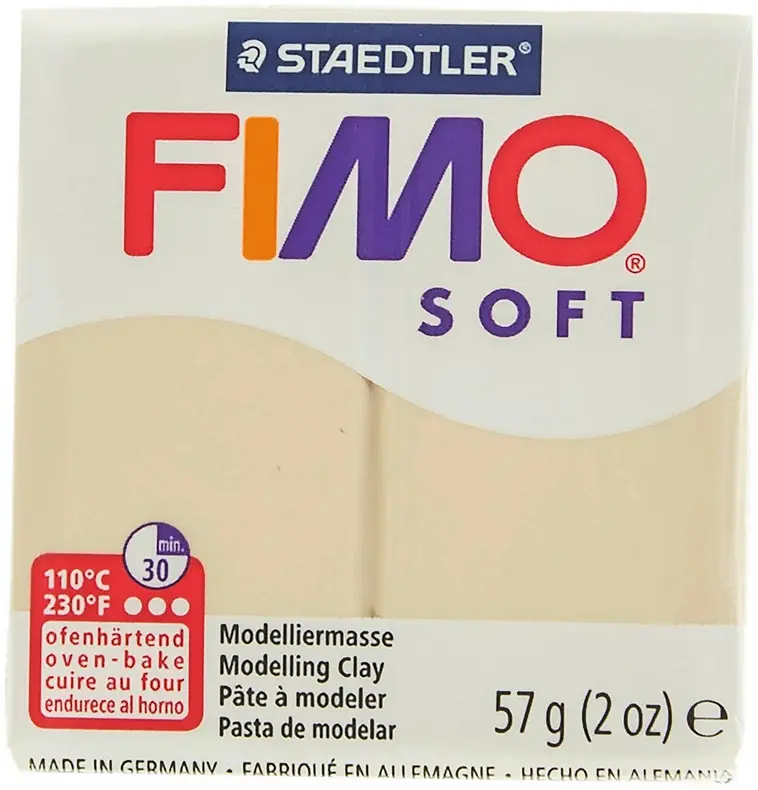 FIMO Soft muovailumassa, sahara, 57 g