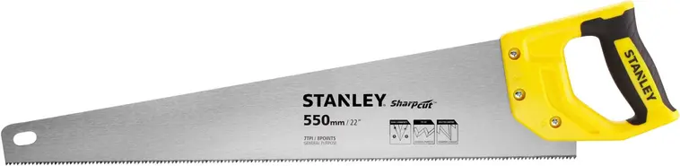 Stanley käsisaha Basic 550mm HP 7 TPI HD