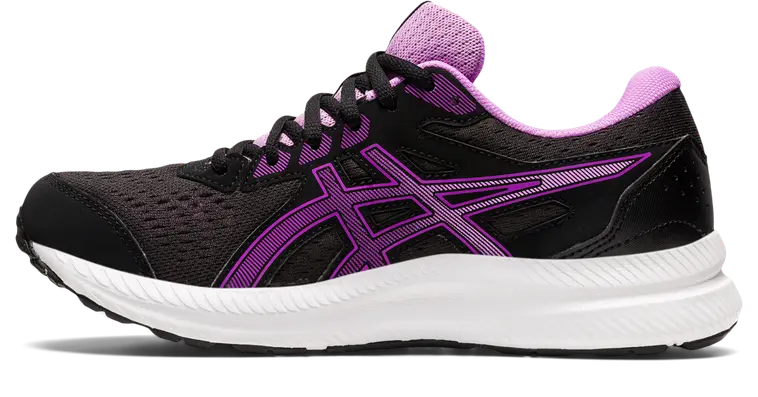 Asics naisten juoksujalkine Gel-Contend 8 - BLACK/ORCHID - 6