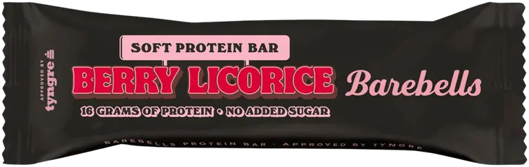 55g Barebells Soft Berry Licorice