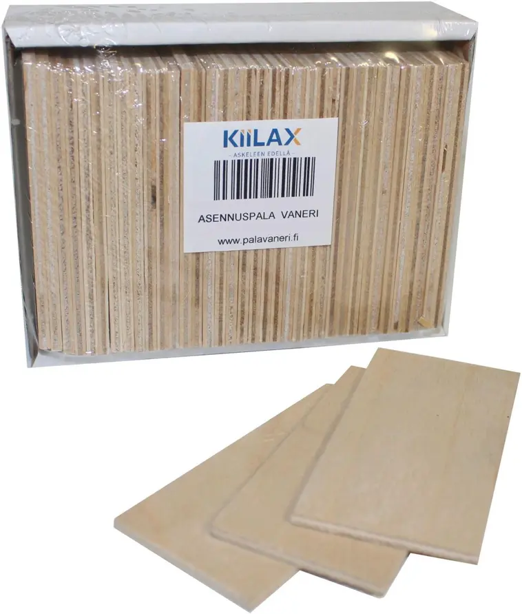 Kiilax asennuspala 9,0MMX50MMX100MM 16 kpl/ltk