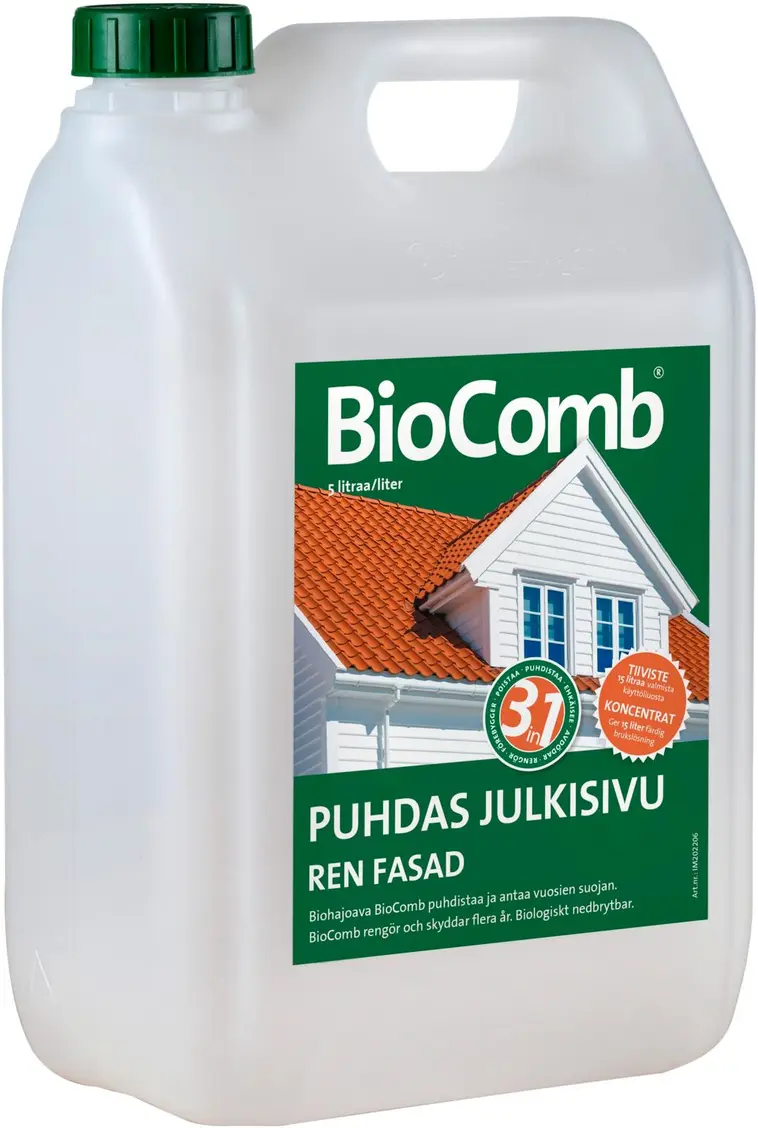 Biocomb puhdas julkisivu 5 L