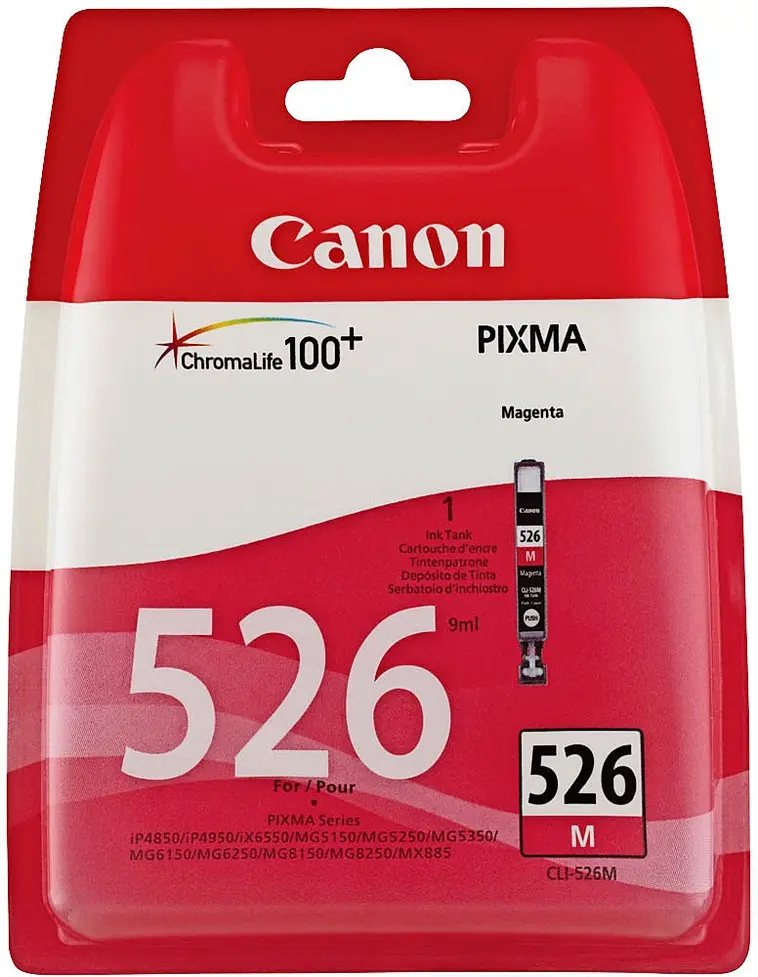 Canon CLI-526 mustepatruuna magenta