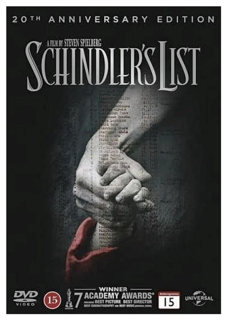 DVD Schindlerin Lista