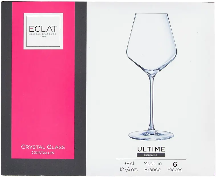 Eclat Ultime viinilasi 38cl 6kpl