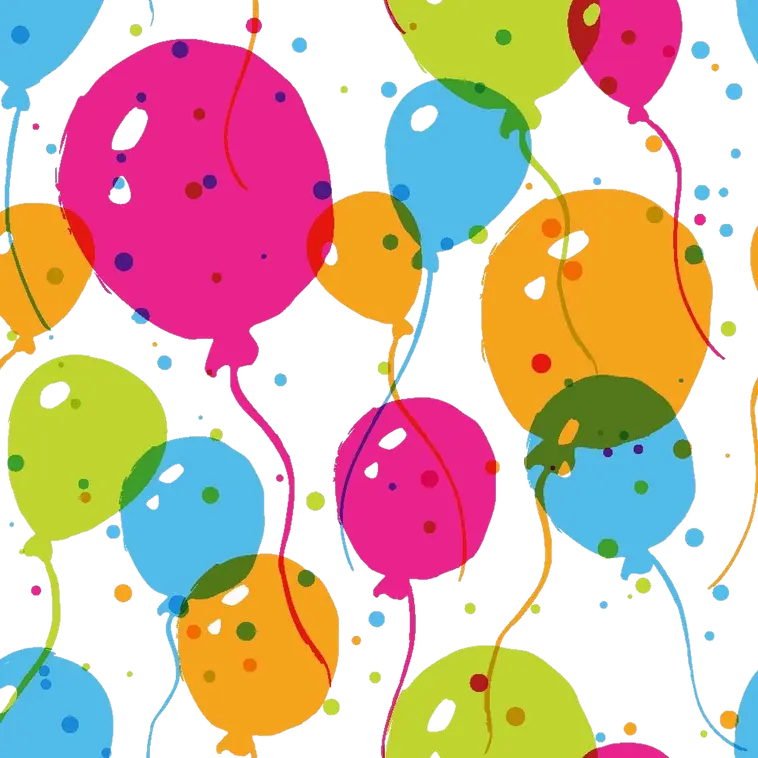 Duni Paper+ Design 20kpl 33cm 3-krs Splash Balloons lautasliina