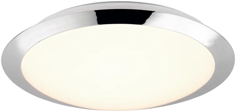 Umberto LED kylpyhuoneplafondi 29 cm kromi IP44