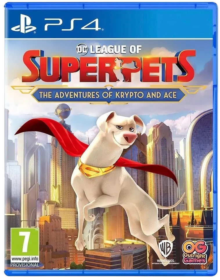 PlayStation 4 DC League of Super Pets: The Adventures of Krypto and Ace