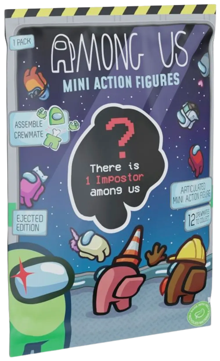 Among Us Mini Action Figuuri 1 kpl foil