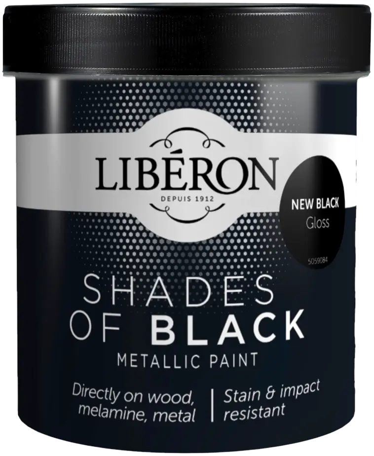 Liberon Kalustemaali 500ml New Black gloss