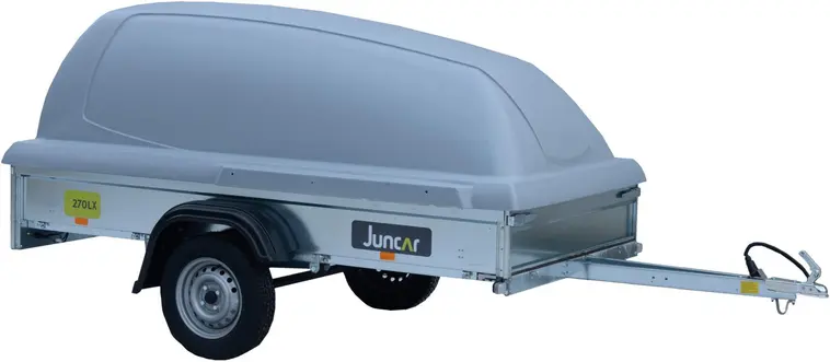 Juncar 270LX perävaunu kuomulla (harmaa)