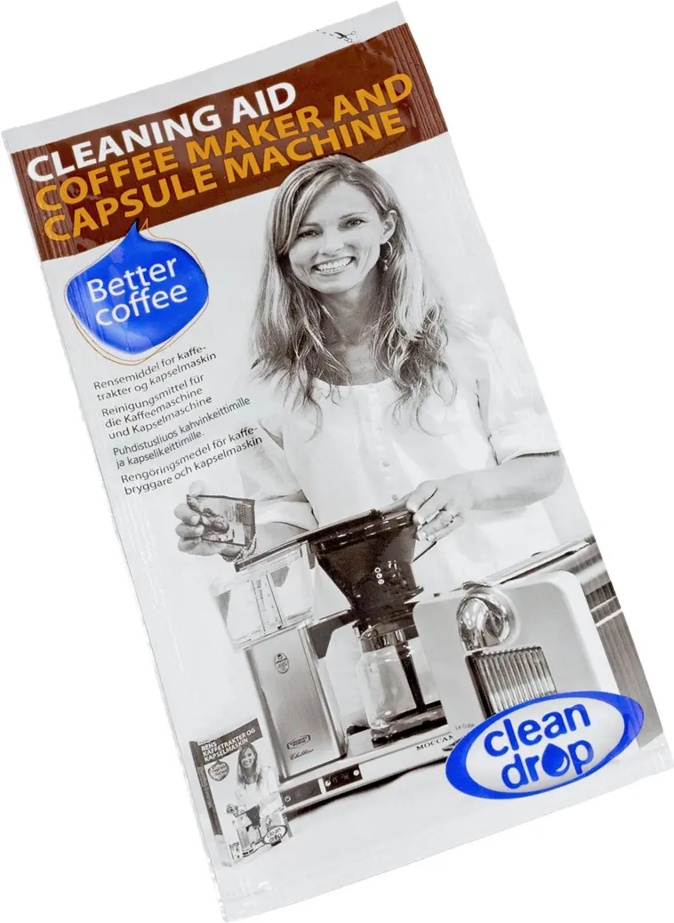 Clean Drop kahvinkeittimen puhdistusaine 5pss - 2
