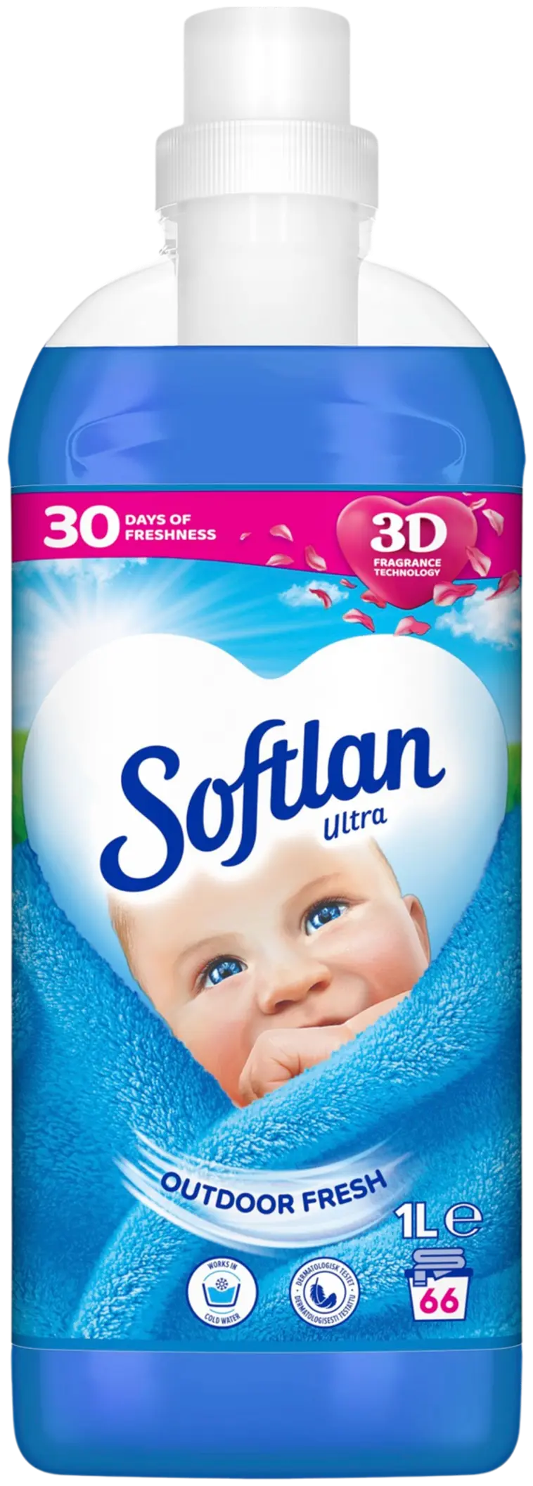 Softlan Ultra Outdoor Fresh huuhteluaine 1000ml