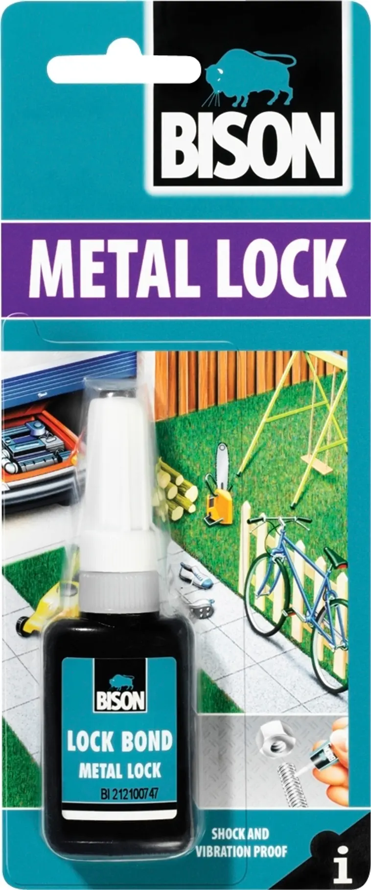 Bison metal lock lukitusliima 6ml