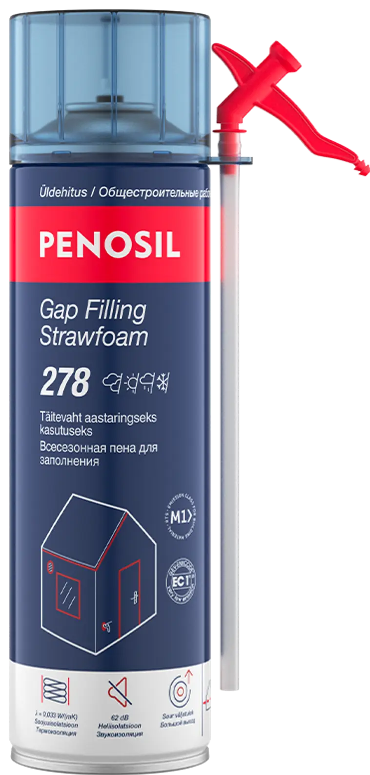 Penosil saumavaahto Gap Filling Strawfoam 440ml