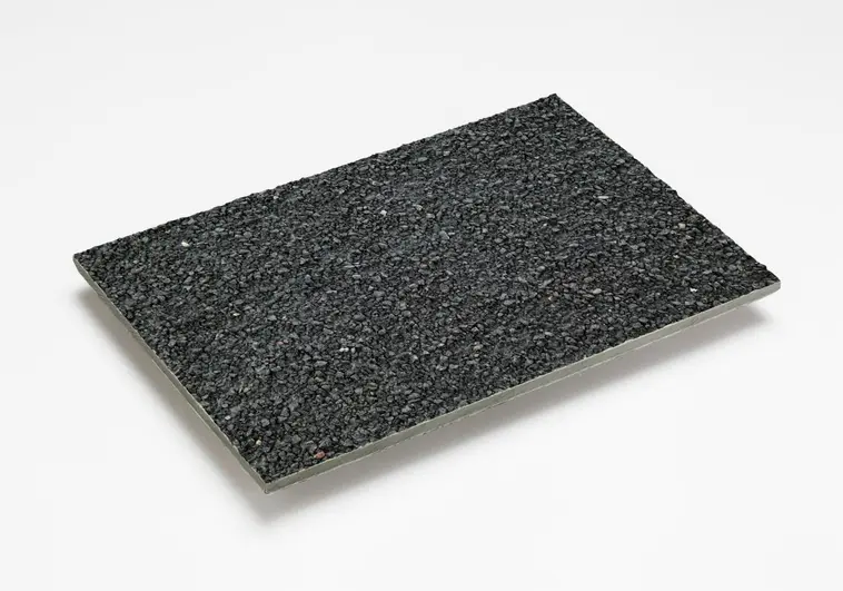 Sokkelilevy cembrit rock coal musta 1,2x59,5x250cm