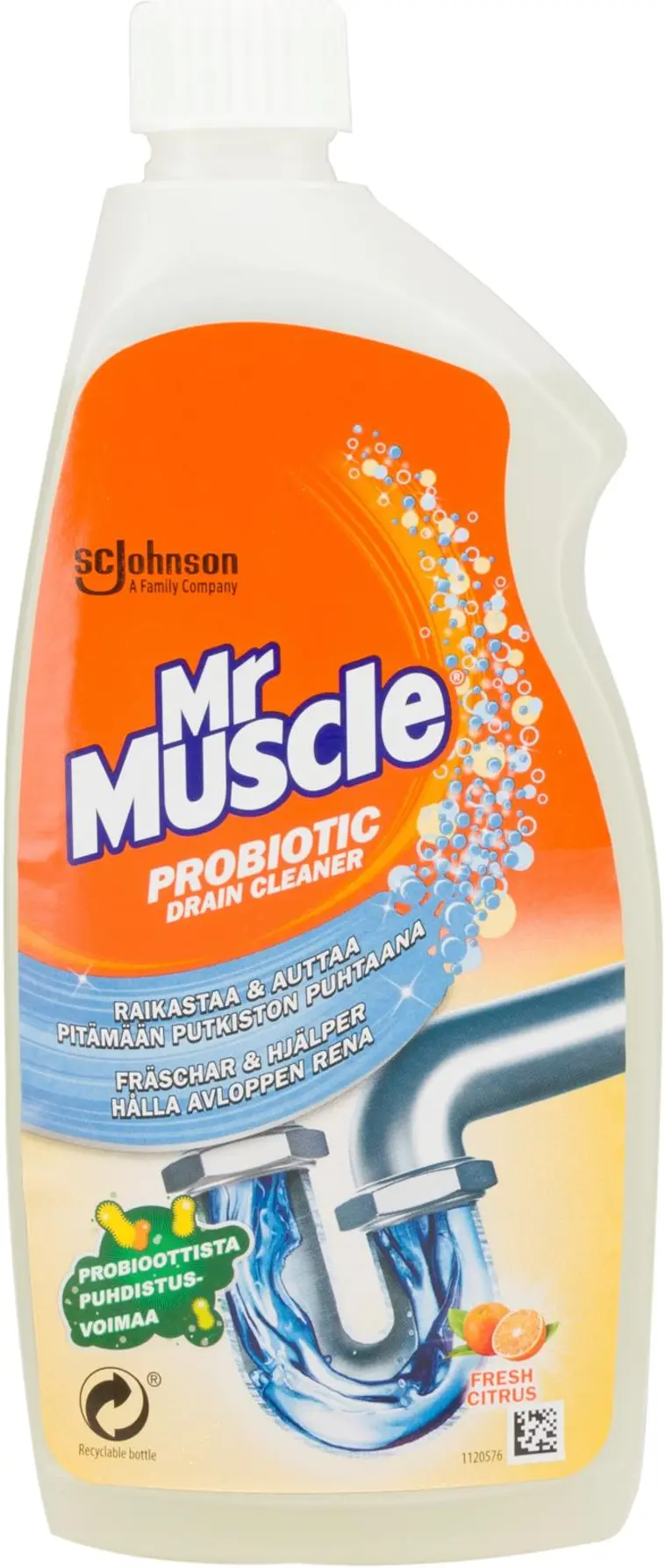 Mr Muscle 500ml Probiotic viemärin puhdistusaine