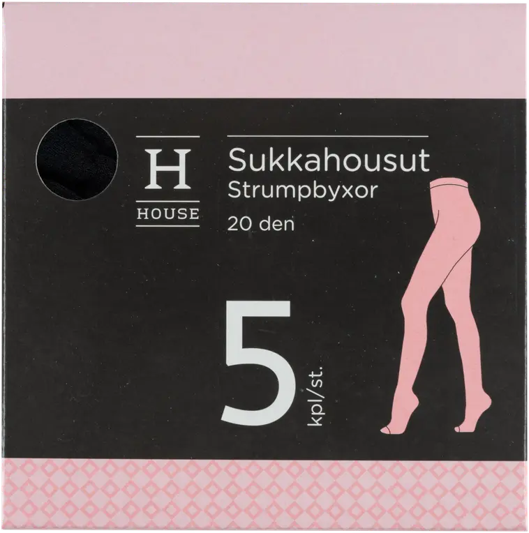 House naisten sukkahousut 20 den 5-pack