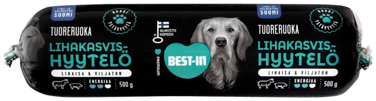 Best-In Lihakasvishyytelö Koiran Tuoreruoka 500g
