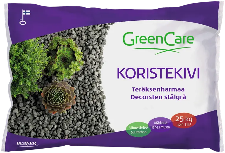GreenCare Koristekivi teräksenharmaa 25 kg
