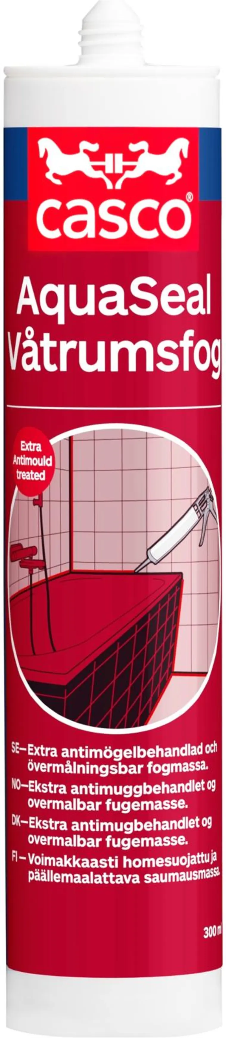 Casco AquaSeal saumausmassa 300 ml tumma harmaa
