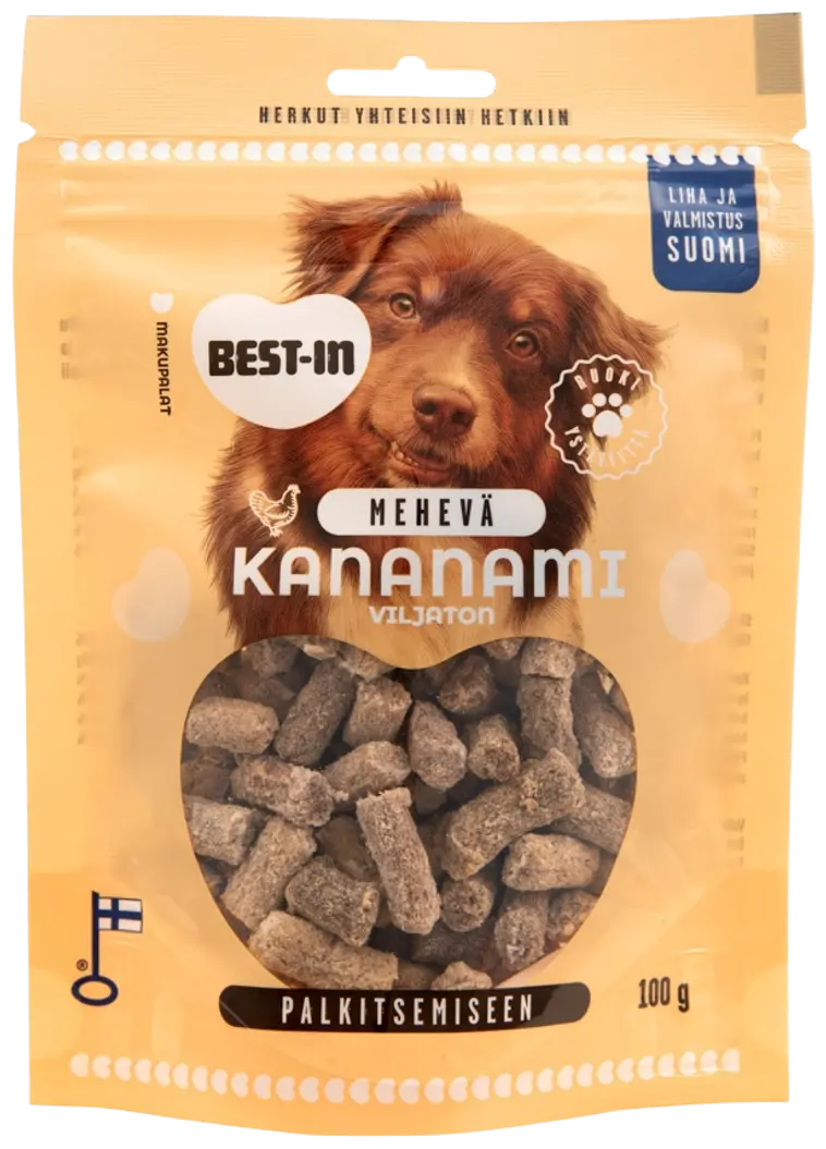 Best-In Mehevä Kananami koiralle 100g