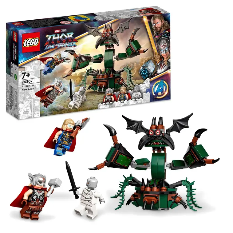 LEGO® Marvel Super Heroes Uusi Asgard hyökkäyksen kohteena 76207