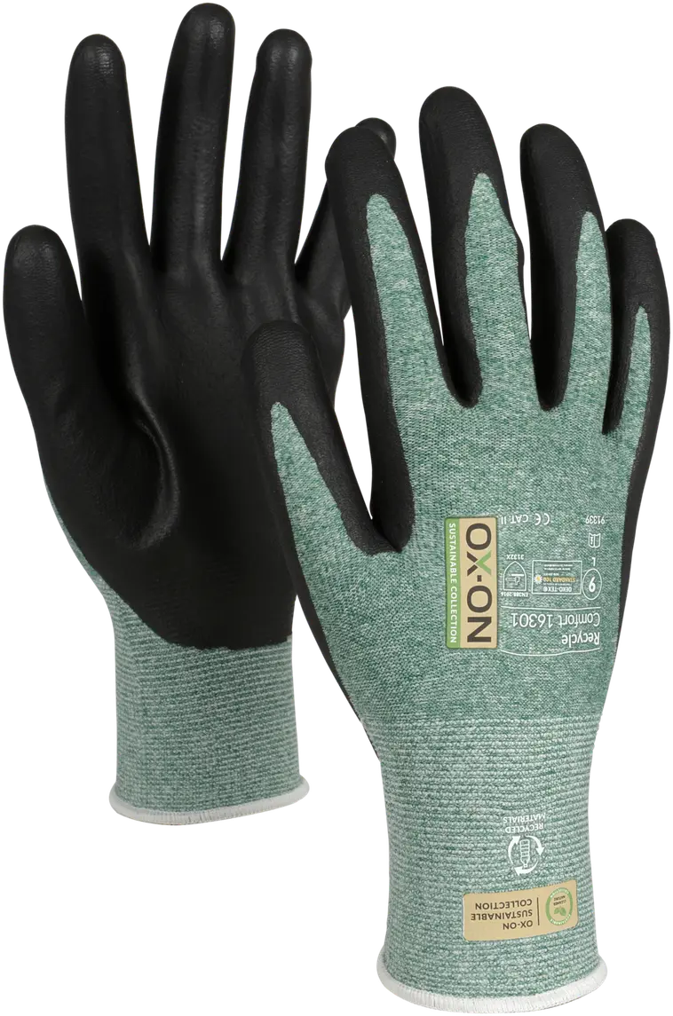 OX-ON puutarhakäsineet Recycled Comfort 16301