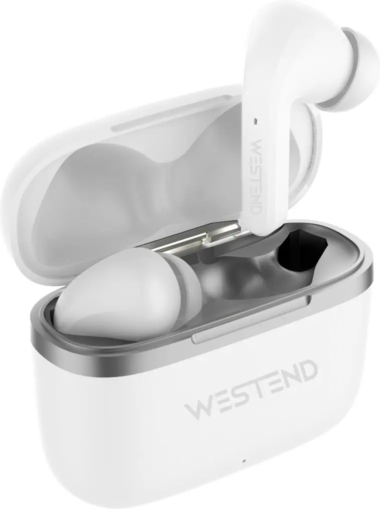 Bluetooth nappikuulokkeet Westend G69 TWS valkoinen