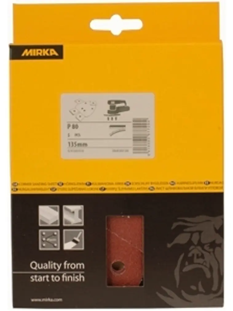 Mirka hiomakolmio K40 135mm 5kpl - 2