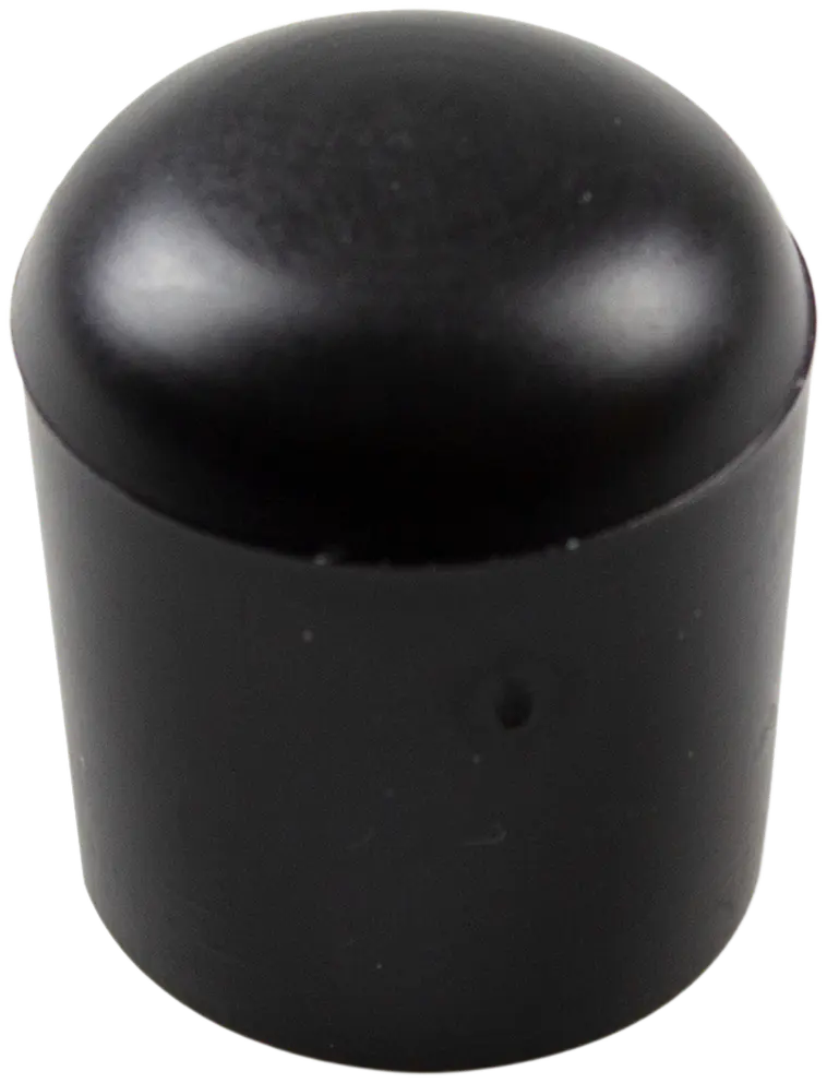Habo ulkotulppa 1625 22mm musta muovi
